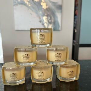 NEW Yankee Candle Iced Banana Pop Mini Candles Lot of 6 count filled votive